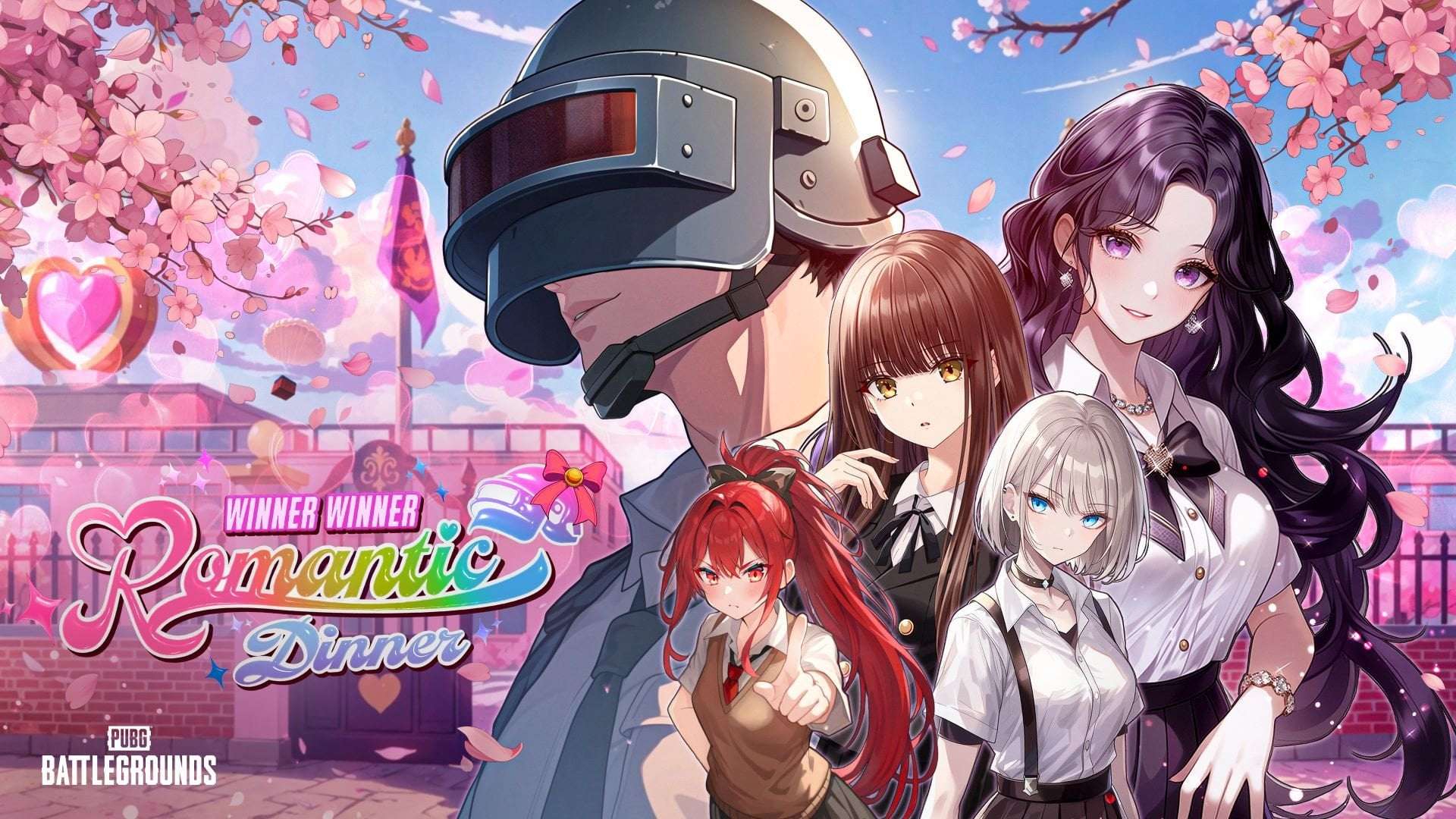 image for A PUBG dating sim has been released for April Fool’s, portraying each of its guns as schoolgirls