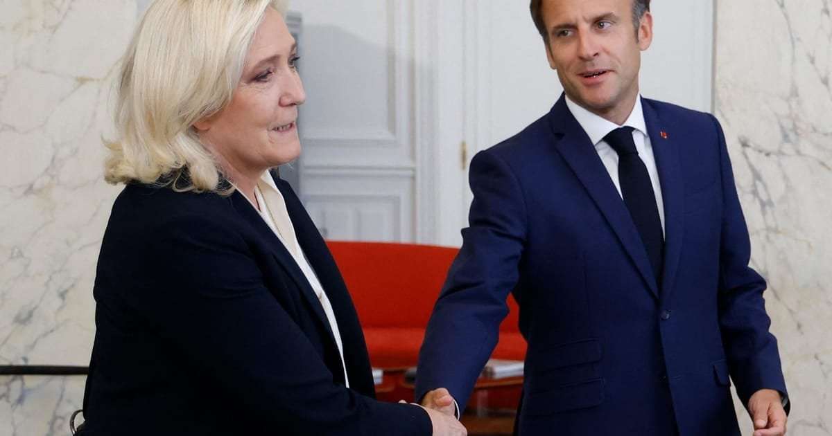 image for Macron weighs in on Le Pen verdict for first time: ‘The law is the same for everyone’