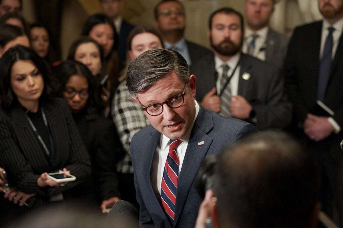 image for Mike Johnson melts down after House proxy vote failure exposes MAGA's "pro-family" lie