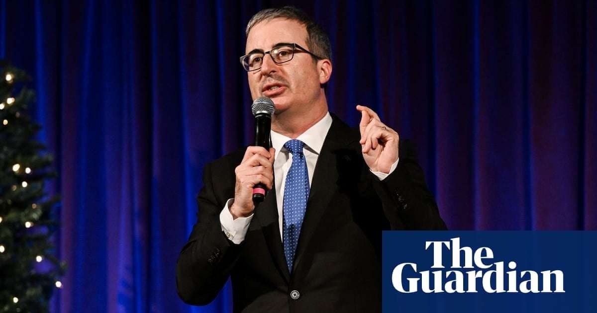 image for John Oliver faces defamation lawsuit from US healthcare executive