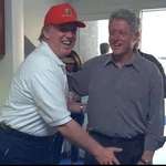 image for Donald Trump grabs Bill Clinton’s crotch at the US Open Tennis Tournament September 8, 2000.
