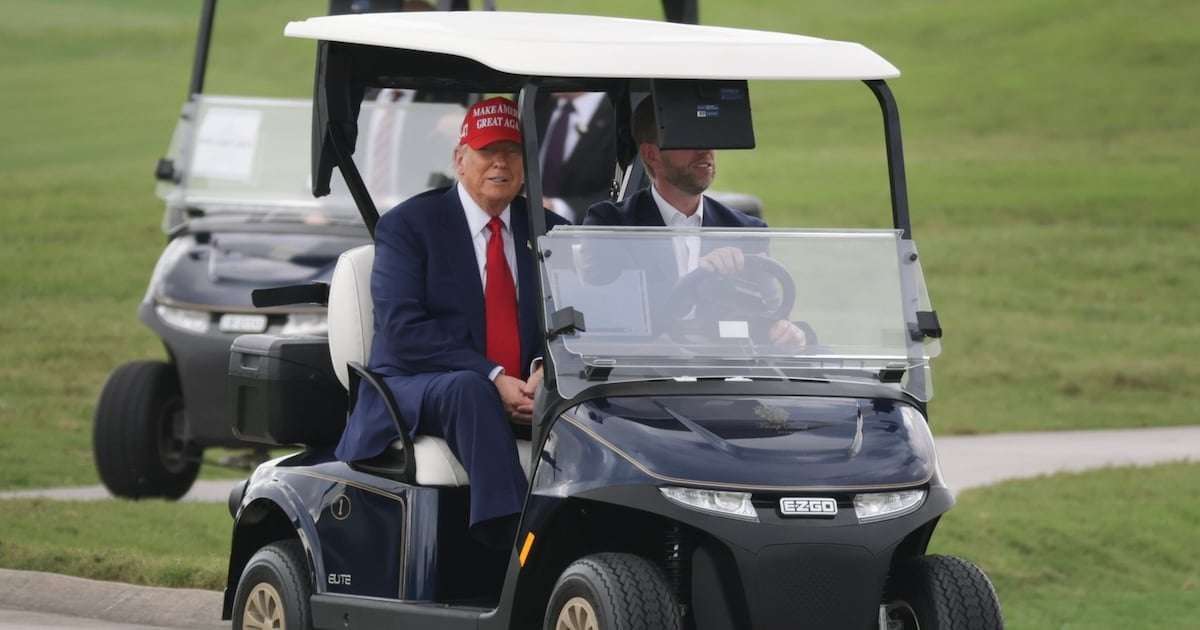 image for Trump Picks Golf Dinner Over Dignified Transfer of U.S. Troops’ Bodies