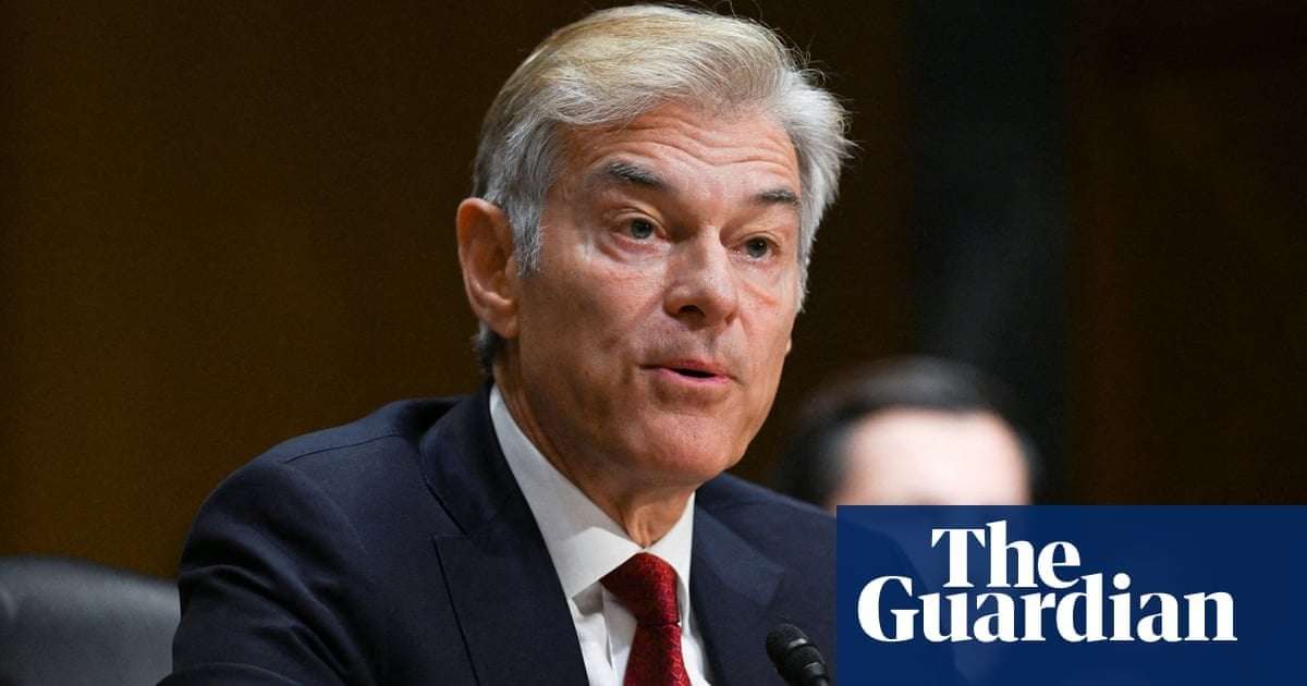 image for Mehmet Oz confirmed by US Senate to lead Medicare and Medicaid