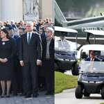 image for How 2 Presidents honored fallen American Soldiers. Lithuania's stood in the streets, Americas golfed