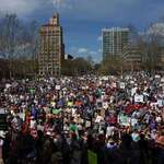 image for Today’s protest in Asheville, NC turned out an estimated 7,500 people