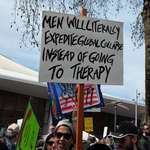 image for [OC] Scene from a rally today in Seattle