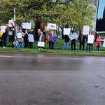image for [OC] Anti-Trump protest in Portsmouth, Ohio today