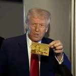 image for Trump showing the 'Golden Card', which will allow rich immigrants to the US to live in the country