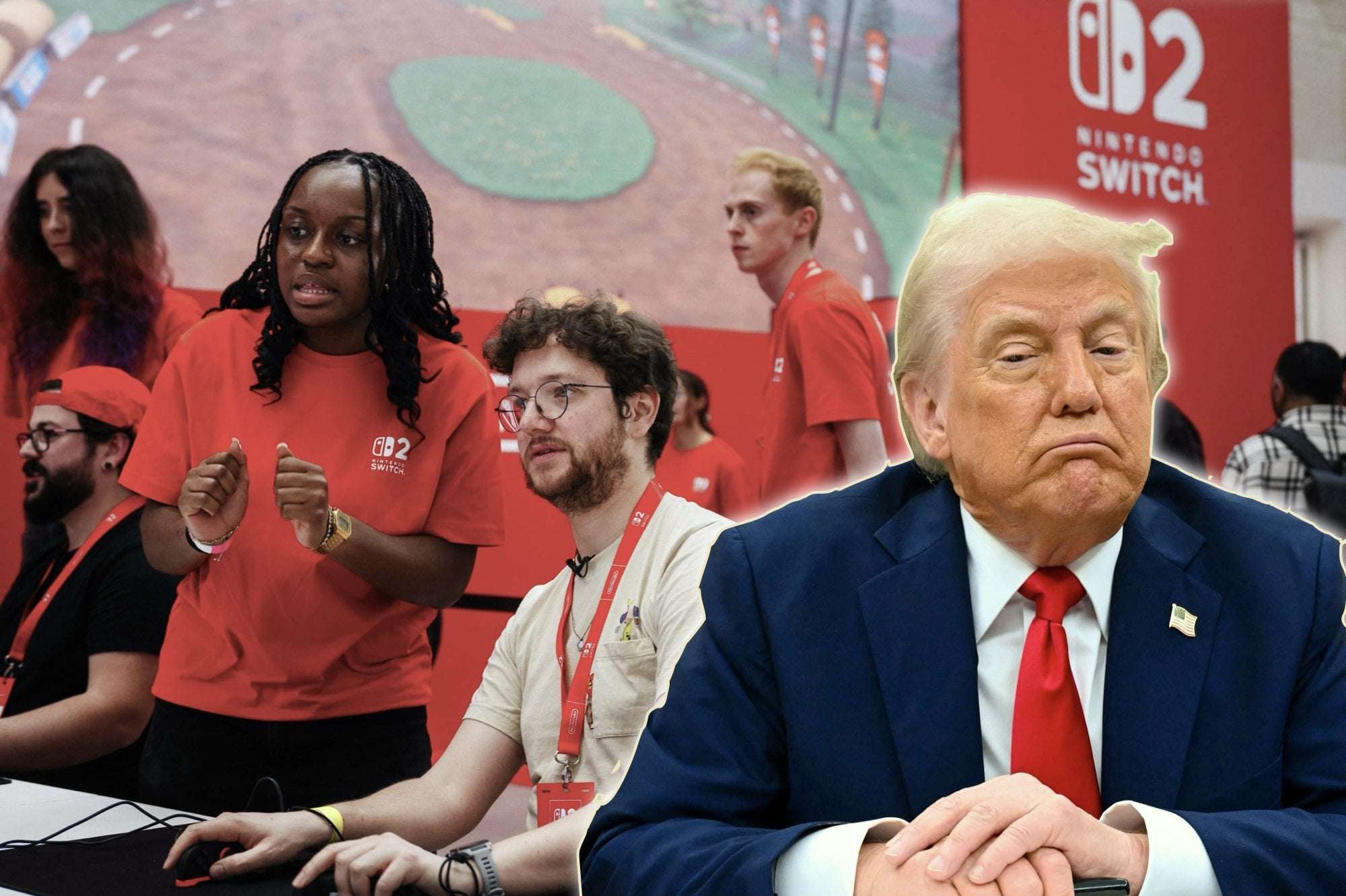image for Nintendo Fans Blame Trump After Switch 2 Delayed in U.S. Due to Tariffs: 'Worst President of US History'