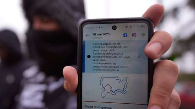image for 'Time for you to abandon the United States': Asylum seekers who used app being told to leave