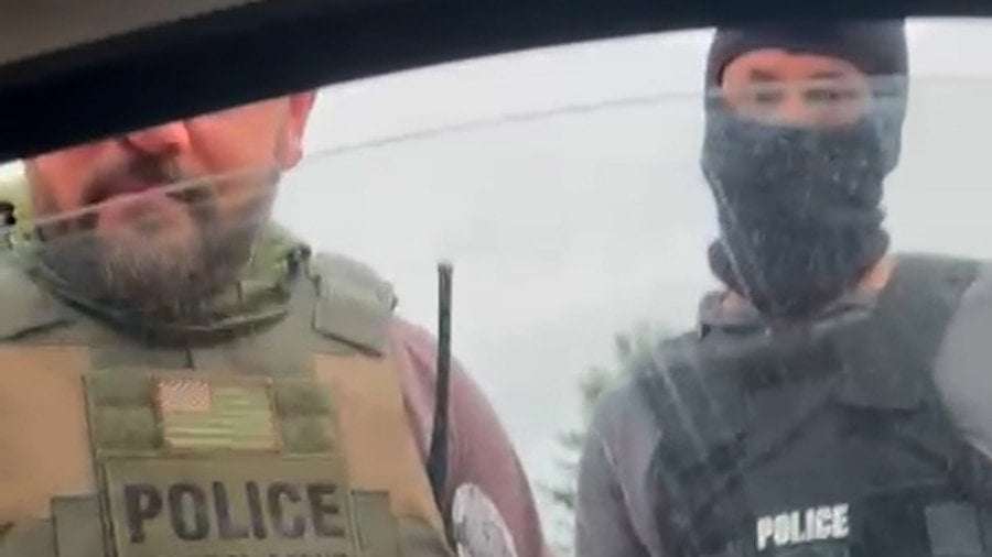 image for Rejected at her door, ICE nabs a Maryland woman in her car after smashing her window