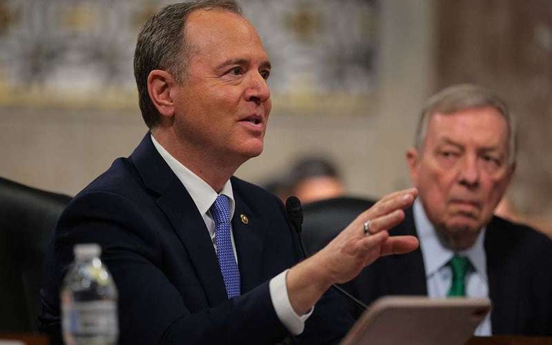 image for Schiff Wants Tariff-Pause Investigation Over Insider Trading