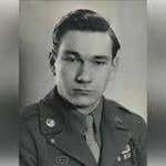 image for My great Grandfather's photo, before battling the Nazis photo taken 1943, Died in 2023 (age 103)