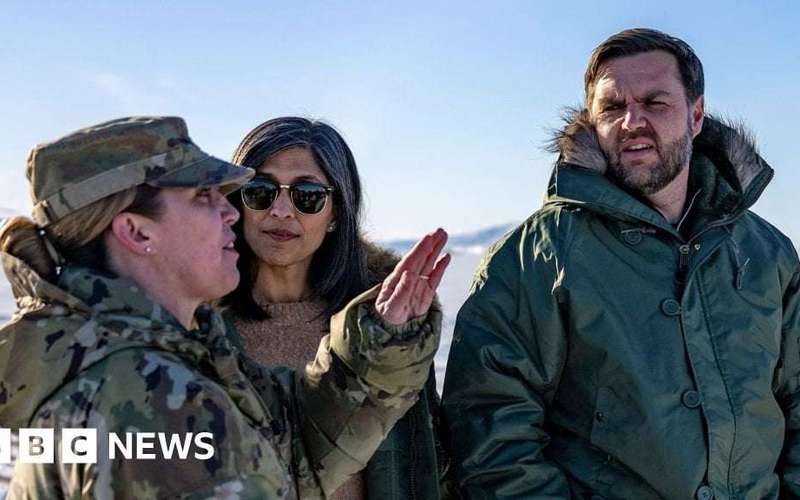 image for US fires Greenland military base chief for 'undermining' JD Vance