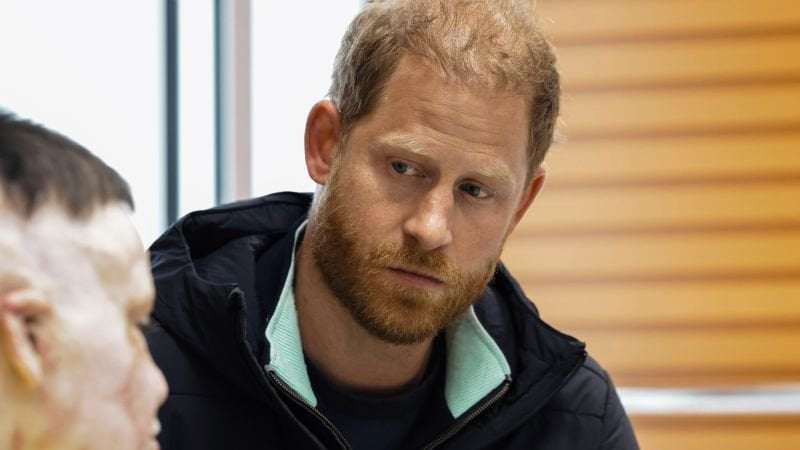 image for Prince Harry meets war victims in visit to Ukraine