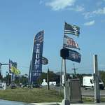 image for [OC] Maga merchant near me selling Trump 2028 flags
