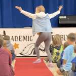 image for My daughter's humble reaction to winning the 3rd grade artist award at her school