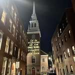 image for Boston’s Old North Church on the 250th anniversary of Paul Revere’s midnight ride