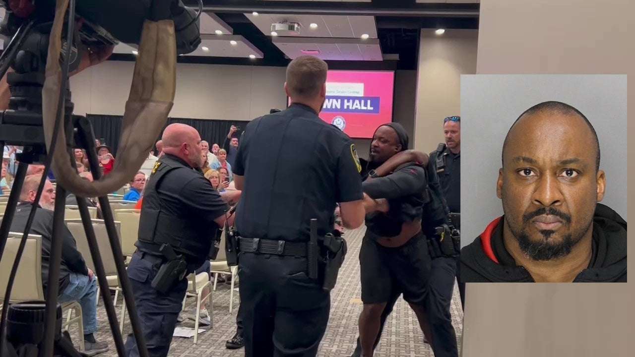 image for Man stunned during Marjorie Taylor Greene's town hall is a Marine veteran, attorney says