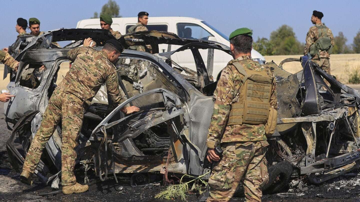 image for Lebanese authorities detain people they say were planning rocket attacks on Israel