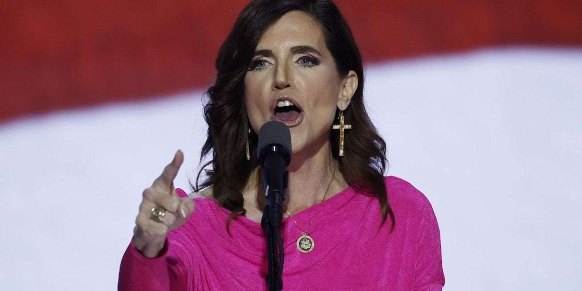 image for Nancy Mace yells 'F**k you!' at man she assumes is gay for asking her a question in an Ulta store