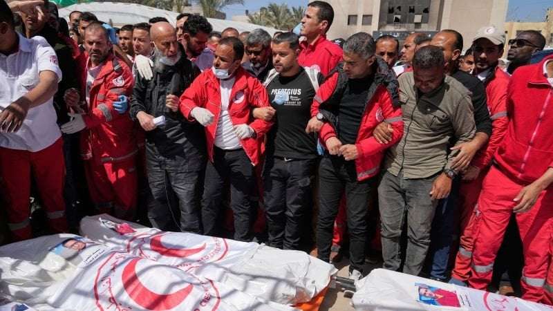 image for ‘Professional failures’ led to killing of Palestinian medics in Gaza, says Israeli military