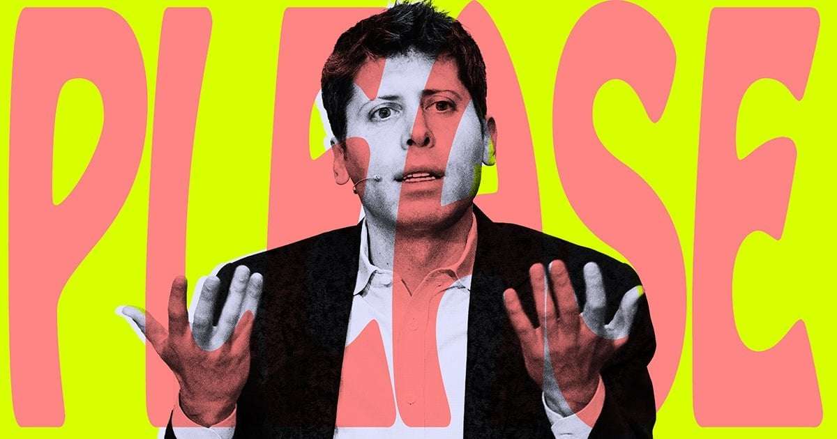 image for Sam Altman Admits That Saying "Please" and "Thank You" to ChatGPT Is Wasting Millions of Dollars in Computing Power
