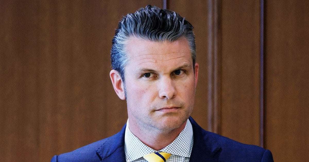 image for Info Hegseth shared with wife and brother came from top general's secure messages