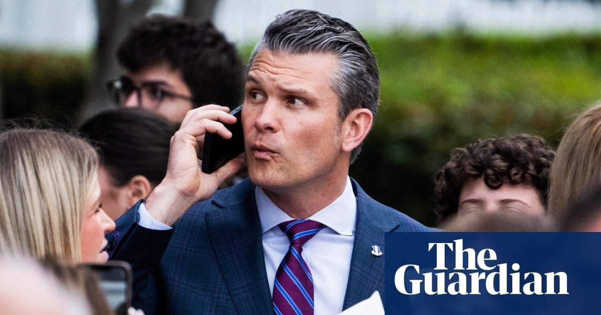 image for Fears grow that Signal leaks make Pete Hegseth top espionage target