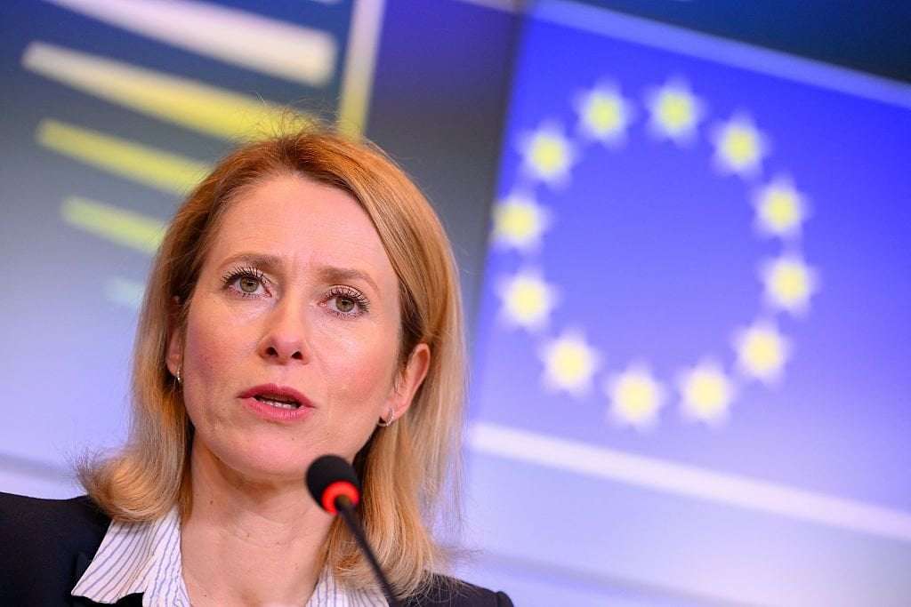image for EU will never recognize Crimea as Russian, Kallas says