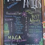 image for OC:  M.A.G.A. ( Mexicans Ain’t Going Anywhere) A sign in my local burrito place