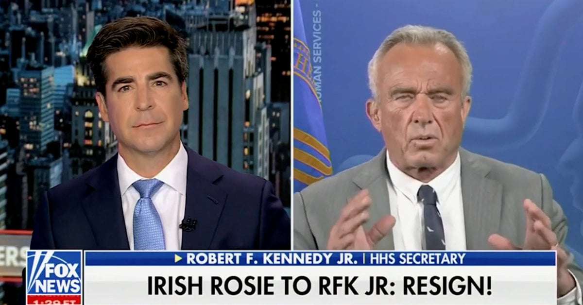 image for RFK Jr. Shocked At ‘Tsunami Of Anger’ Over Autism Comments