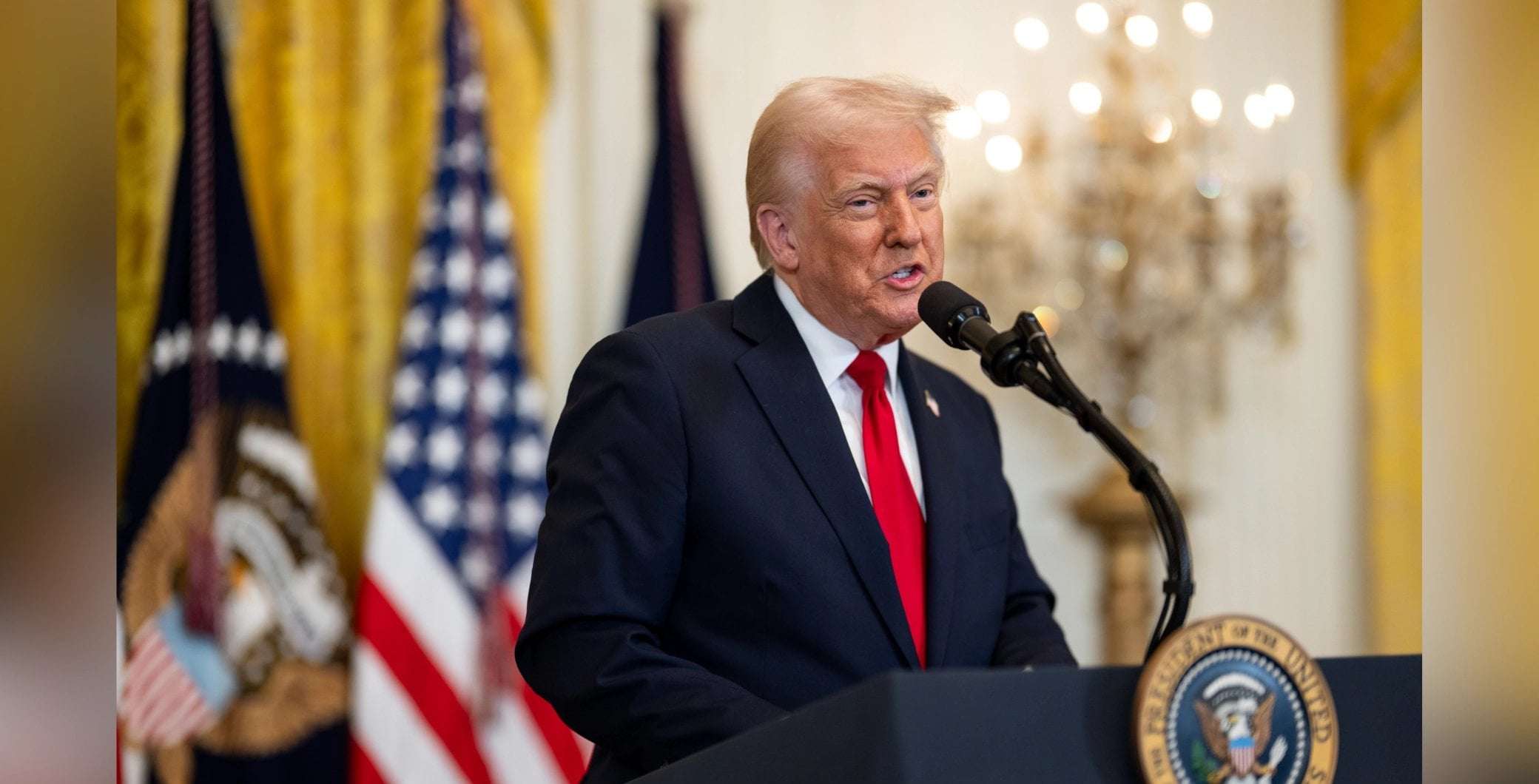 image for Trump says Canada would ‘cease to exist’ without the U.S., sparking heated reactions online