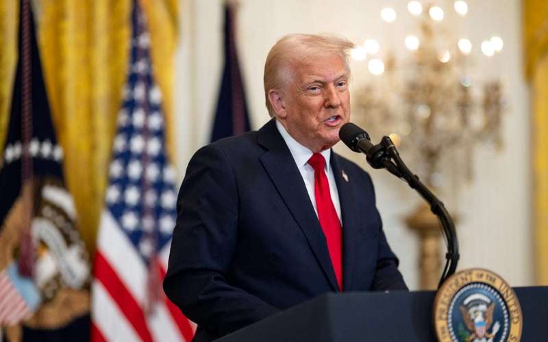 image for Trump says Canada would ‘cease to exist’ without the U.S., sparking heated reactions online