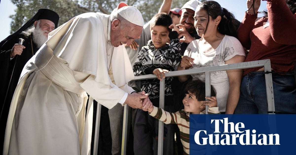 image for ‘Who wept for these people?’ Francis’s papacy was defined by compassion for refugees