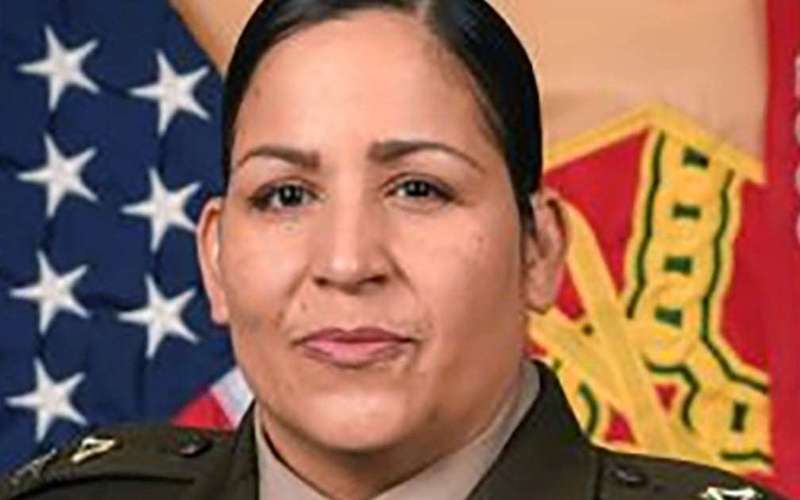 image for Army suspends base's commander after Trump portrait was flipped to wall