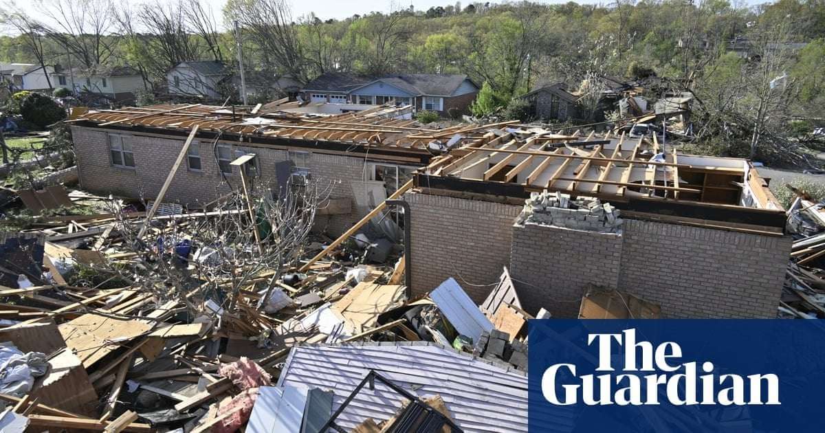 image for Trump denies aid for Arkansas after storms that killed more than 40 people