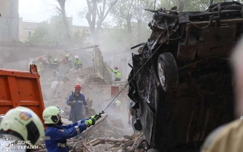 image for Zelenskyy: Missile that killed 12 in Kyiv made with 116 foreign components, majority US-made