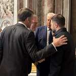 image for Zelensky Macron Starmer trump meet at St Peter’s