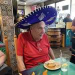 image for 100 years old on 4/25/25. He served in the Pacific Fleet during WW2. I’m proud to call him Grandpa.