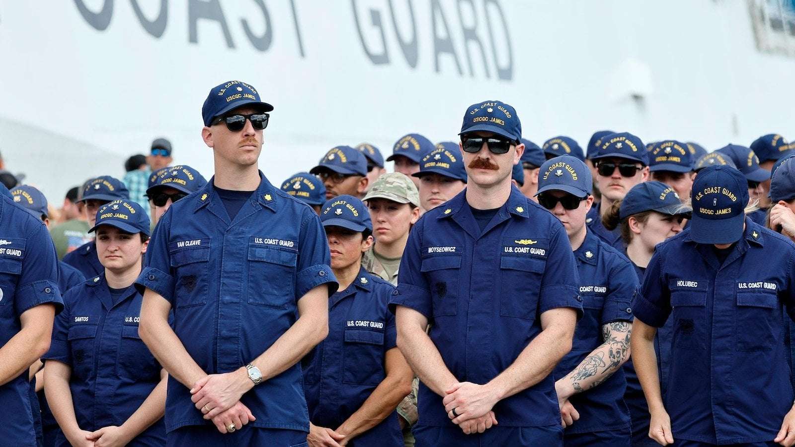 image for Wife of US Coast Guard member arrested over expired visa after security check for military housing
