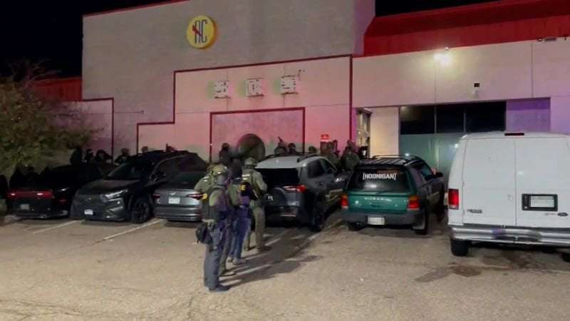 image for Colorado Springs nightclub: Over 100 immigrants arrested in raid on underground club where active-duty military members worked