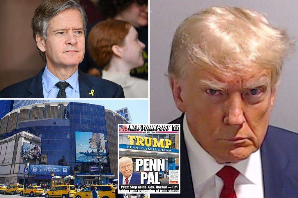 image for NY lawmaker pitches ban on naming public buildings after felons — to avoid renaming Penn Station after Trump