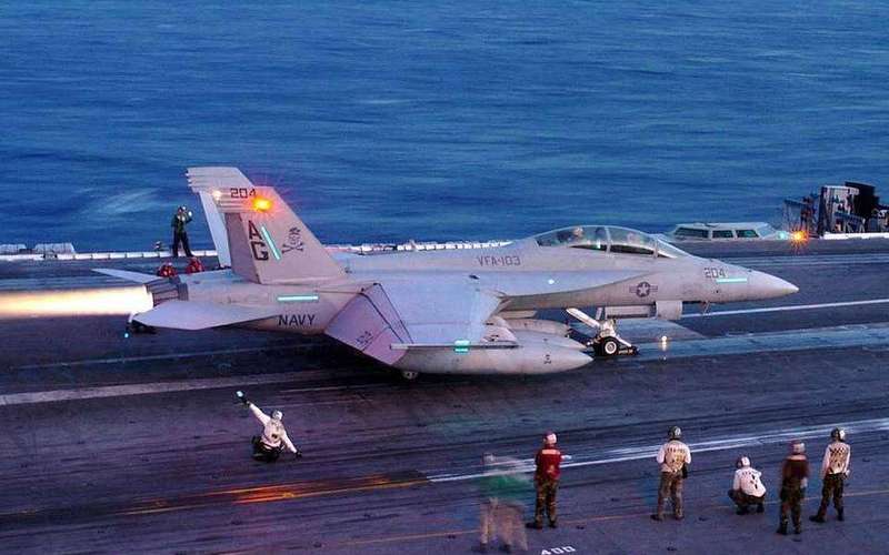 image for US Navy Loses $60M Fighter Jet in Red Sea