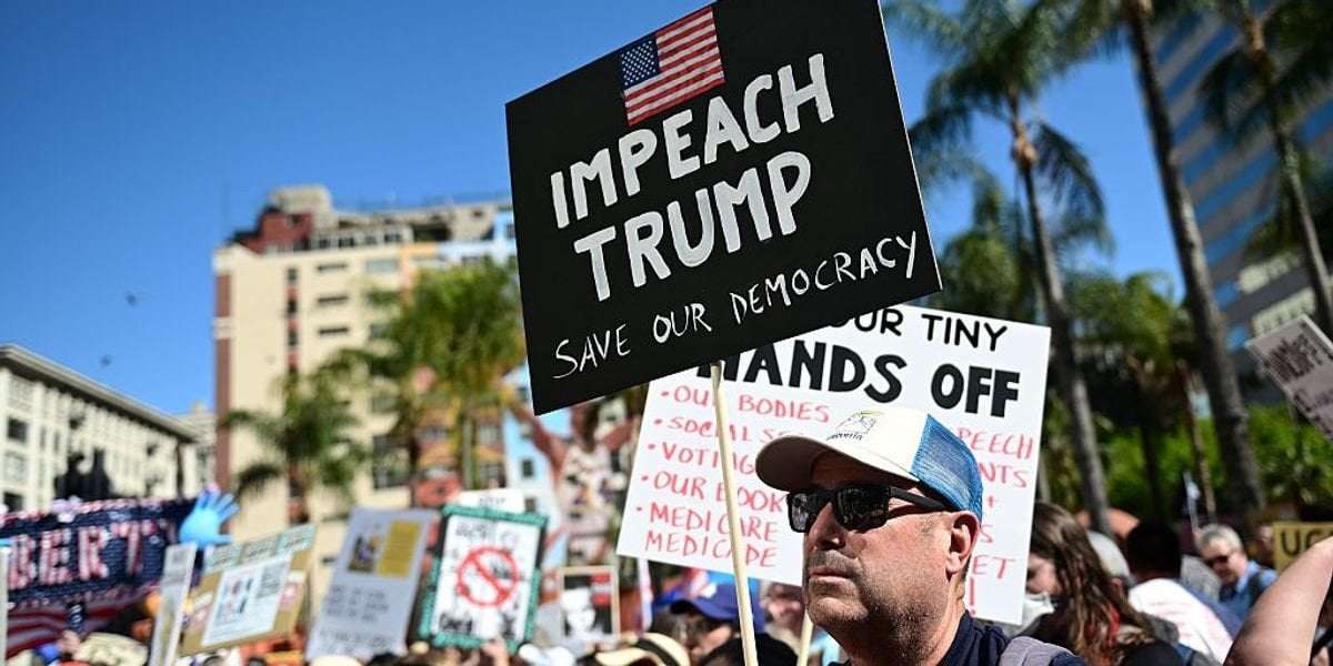 image for Majority of US Voters Support Third Trump Impeachment: Poll