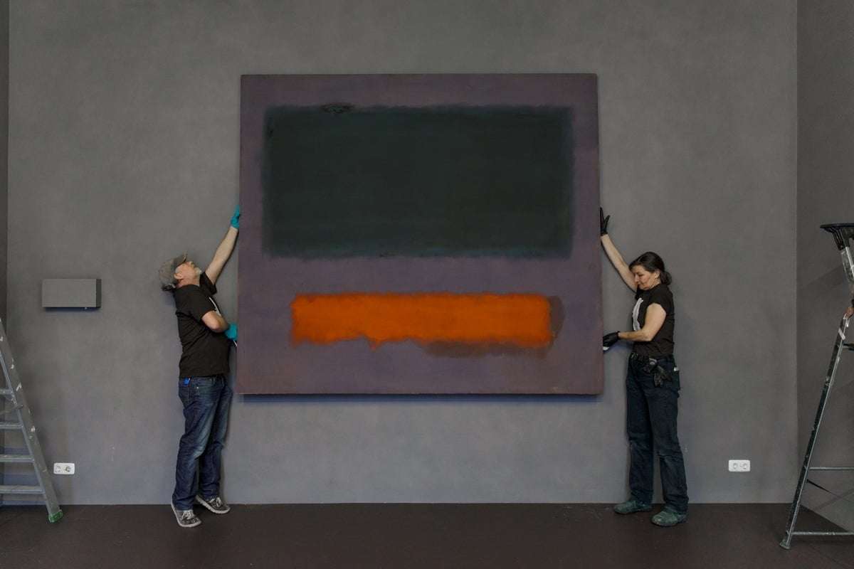 image for Rothko painting worth more than £42 million damage by child visiting gallery