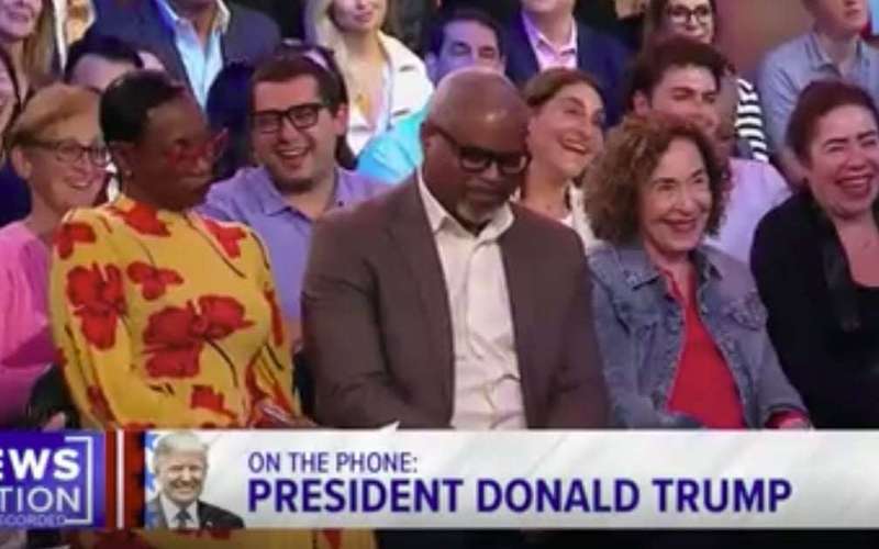 image for Trump Town Hall Bursts Into Laughter When He Says He Hasn’t Made Any Mistakes