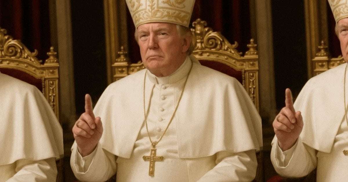 image for MAGA Melts Down Over Trump’s ‘Disrespectful’ Pope Post