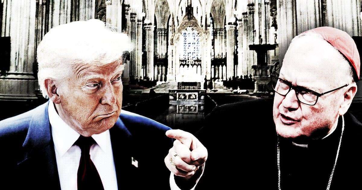 image for Catholic Bishops Flame Trump for Mocking Pope in Crazy Post