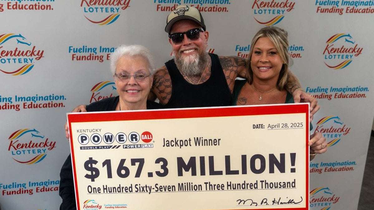 image for Kentucky man arrested in Florida days after winning $167M Powerball jackpot